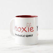2 Couleurs Moxie - tasse incassable d'esprit (Devant gauche)