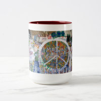 Mur de John Lennon, tasse de Prague