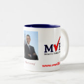 2 Couleurs MVP - Tasse de Barack Obama (Devant droit)