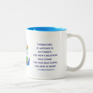 2 Couleurs MyIDENTITY FA Tasse à café bicolore 11oz W/LB 3508