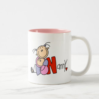 2 Couleurs N est pour la tasse de bonne d'enfants