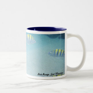 2 Couleurs Natation avec la tasse de poissons