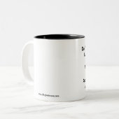 2 Couleurs "Ne me parlez pas" la tasse (Devant gauche)