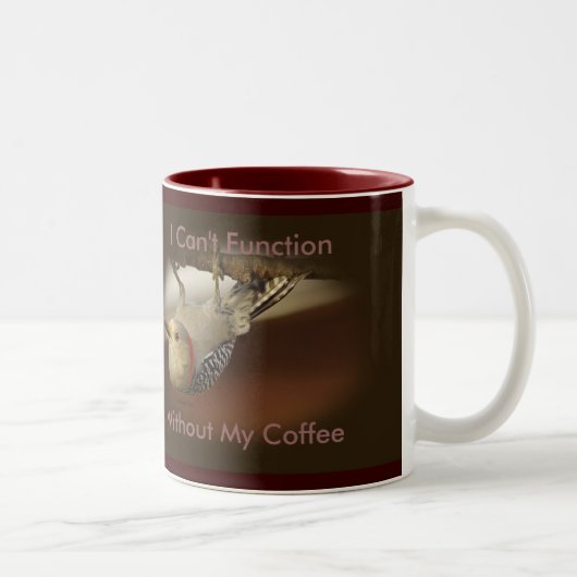 2 Couleurs Ne peut pas fonctionner tasse (Droit)