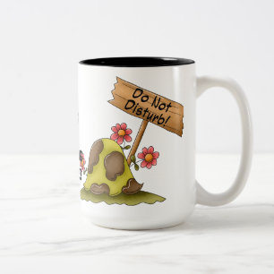 2 Couleurs Ne touchez pas à la tasse de tortue