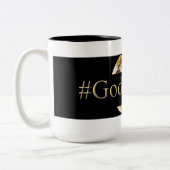 2 Couleurs Noir du #GODDEEPER (TM) tasse à deux tons de 15 (Gauche)