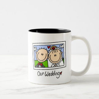 2 Couleurs Notre tasse de mariage
