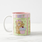 2 Couleurs Nourriture douce de tasse de petit gâteau (Gauche)