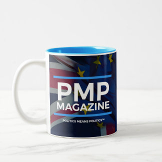 2 Couleurs Nouveaux drapeaux de la tasse UK/EU de magazine de