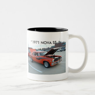 2 Couleurs Nova 1971 solides solubles - tasse de deux tons
