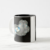 2 Couleurs Nova - tasse de fractale (Devant gauche)