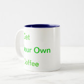 2 Couleurs Obtenez votre propre tasse de café (Devant gauche)