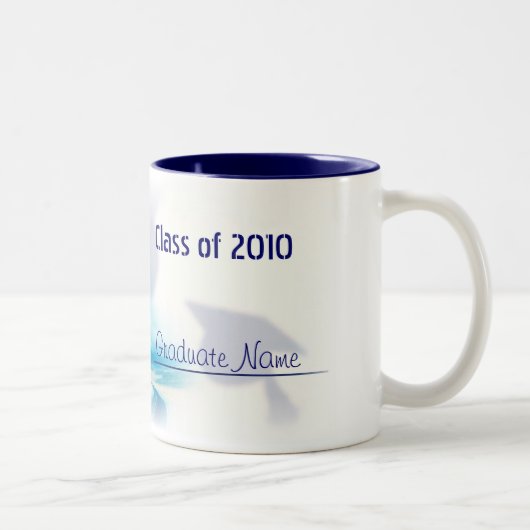 2 Couleurs Obtention du diplôme de ~ de tasse : : Bleu (Droit)