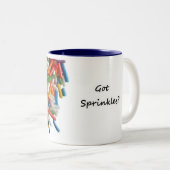 2 Couleurs Obtenu arrose ? Tasse (Devant droit)