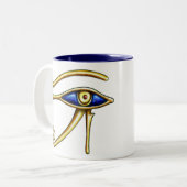 2 Couleurs Oeil de tasse de Horus (Devant gauche)