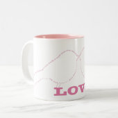 2 Couleurs Oiseaux de tasse d'amour (Devant gauche)