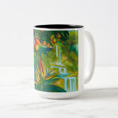 2 Couleurs Oiseaux de tasse de paradis (Devant droit)