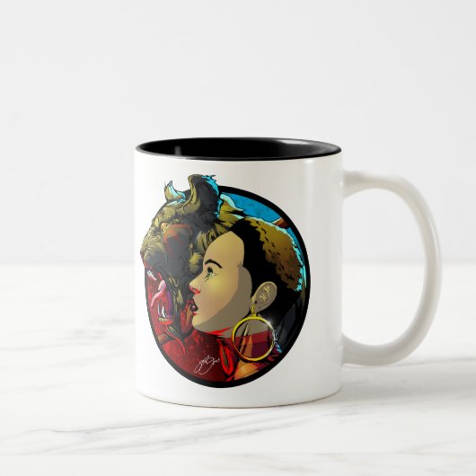 2 Couleurs Okira avec la tasse d'animal familier (Droit)