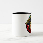 2 Couleurs Okira avec la tasse d'animal familier (Centre)