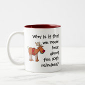 2 Couleurs "Olive, de l'autre tasse renne" (Gauche)