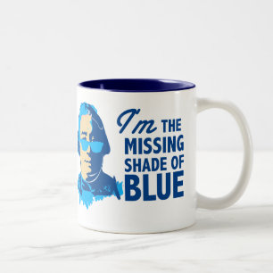 2 Couleurs Ombre de David Hume de tasse bleue