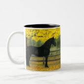 2 Couleurs Or noir - tasse (Gauche)