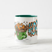 2 Couleurs Orange d'Illow - bonjour - tasse (Centre)