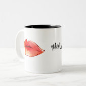 2 Couleurs Ouf je suis chaud ! Tasse (Devant gauche)