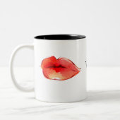 2 Couleurs Ouf je suis chaud ! Tasse (Gauche)