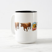 2 Couleurs "Oxymoron" tasse de 15 onces (Devant gauche)