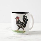 2 Couleurs Paires de tasse de poulets d'Ancona (Devant droit)