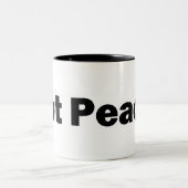 2 Couleurs Paix obtenue ? Tasse (Centre)