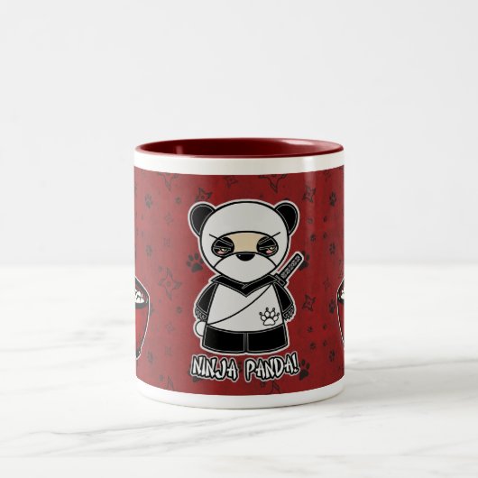 2 Couleurs Panda de Ninja ! Avec la tasse de bol de riz (Centre)