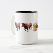 2 Couleurs "Paradoxe" tasse de 15 onces (Devant gauche)