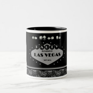 2 Couleurs PARTIE dans la tasse fabuleuse de Las Vegas avec
