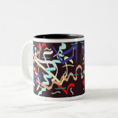 2 Couleurs partytime de tasse (Devant gauche)