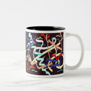 2 Couleurs partytime de tasse