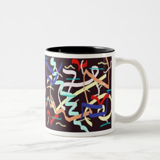 2 Couleurs partytime de tasse (Droit)