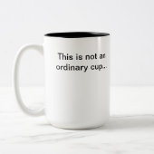 2 Couleurs Pas une tasse ordinaire (Gauche)