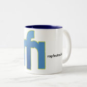 2 Couleurs Pause-café - tasse de RFR (Devant droit)