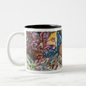 2 Couleurs Peignez votre tasse de foi (Gauche)