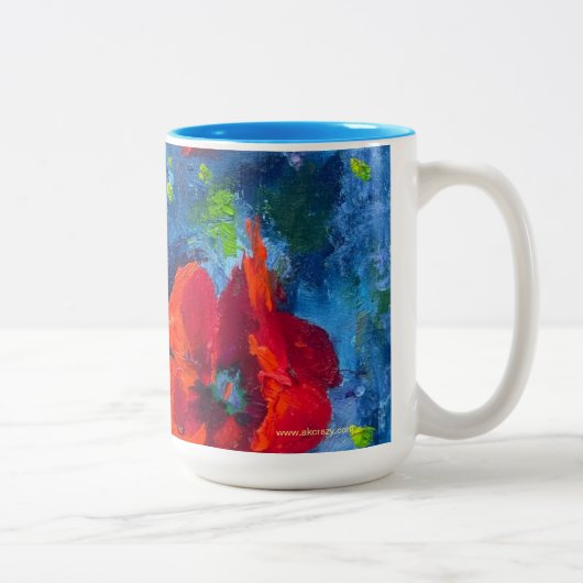 2 Couleurs Pépies de l'Alaska tasse à café (Droit)