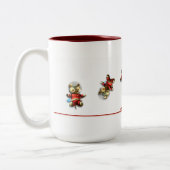 2 Couleurs "Perdu tasse de café dans quart de cercle gamma" (Gauche)