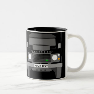 2 Couleurs Personnaliser Classic Land Rover tasse
