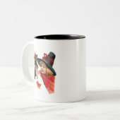 2 Couleurs Petite tasse de café douce de sorcière (Devant gauche)