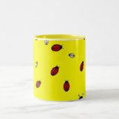 2 Couleurs Petite tasse de coccinelles (Centre)