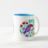 2 Couleurs Petite tasse de toucan (Devant droit)