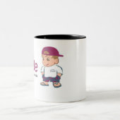 2 Couleurs Petite tasse de type (Centre)