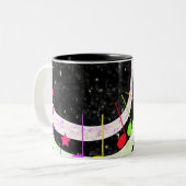 2 Couleurs petite tasse étoilée (Devant gauche)