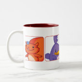 2 Couleurs Peu de tasse de sauts (Gauche)